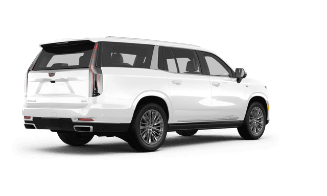 Cadillac Escalade - Back view Cadillac Escalade - Back view